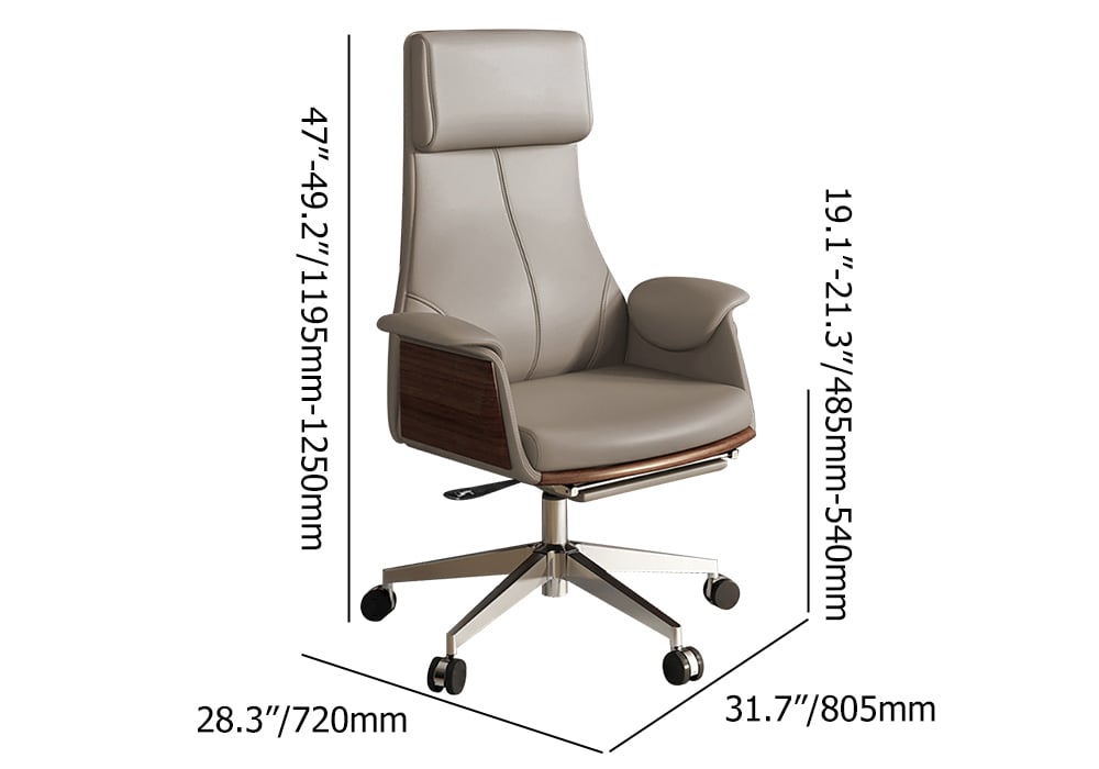 Set Modern Black L-Shape Standing Desk & Leather Office Desk Chair Set Khaki (71.5") weights dimensions image