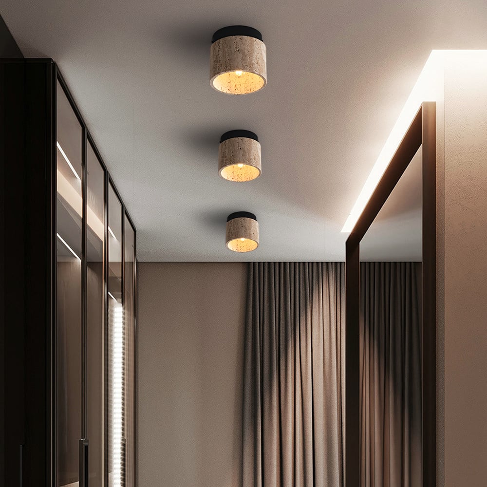 Customer Reviews for Travertine Hallway Modern Flush Mount LED Ceiling Light 