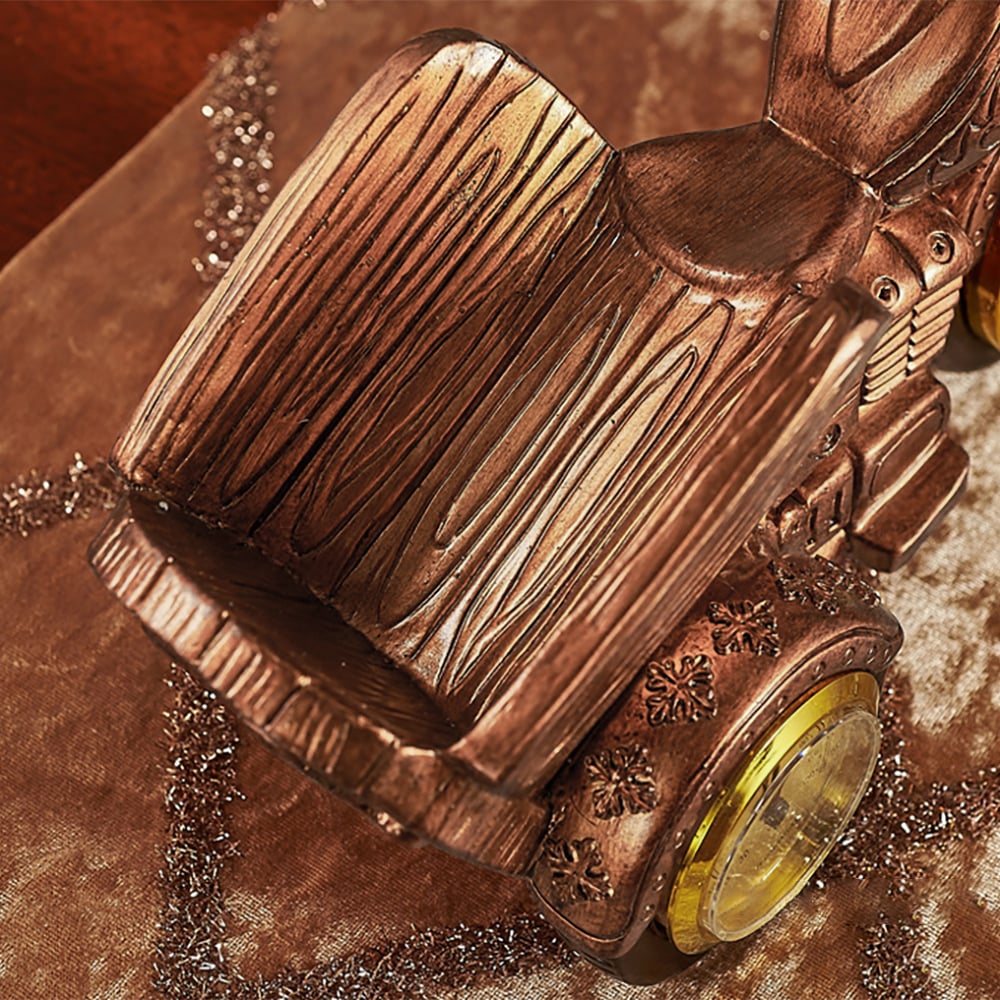 Vragen en antwoorden voor Wijnrek voor motorfiets en klok Decoratieve wijnfleshouder voor aanrecht