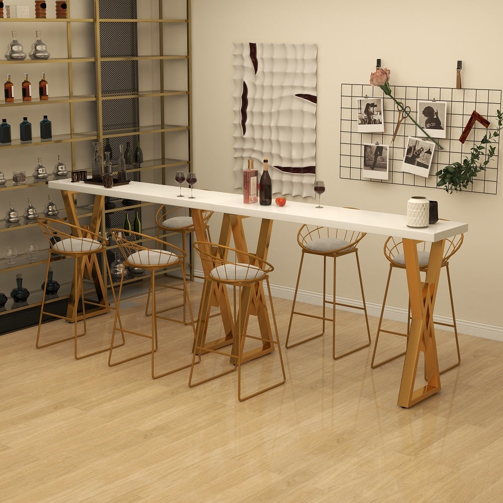 Questions et Réponses pour Table de salle à manger rectangulaire en bois massif en bois massif