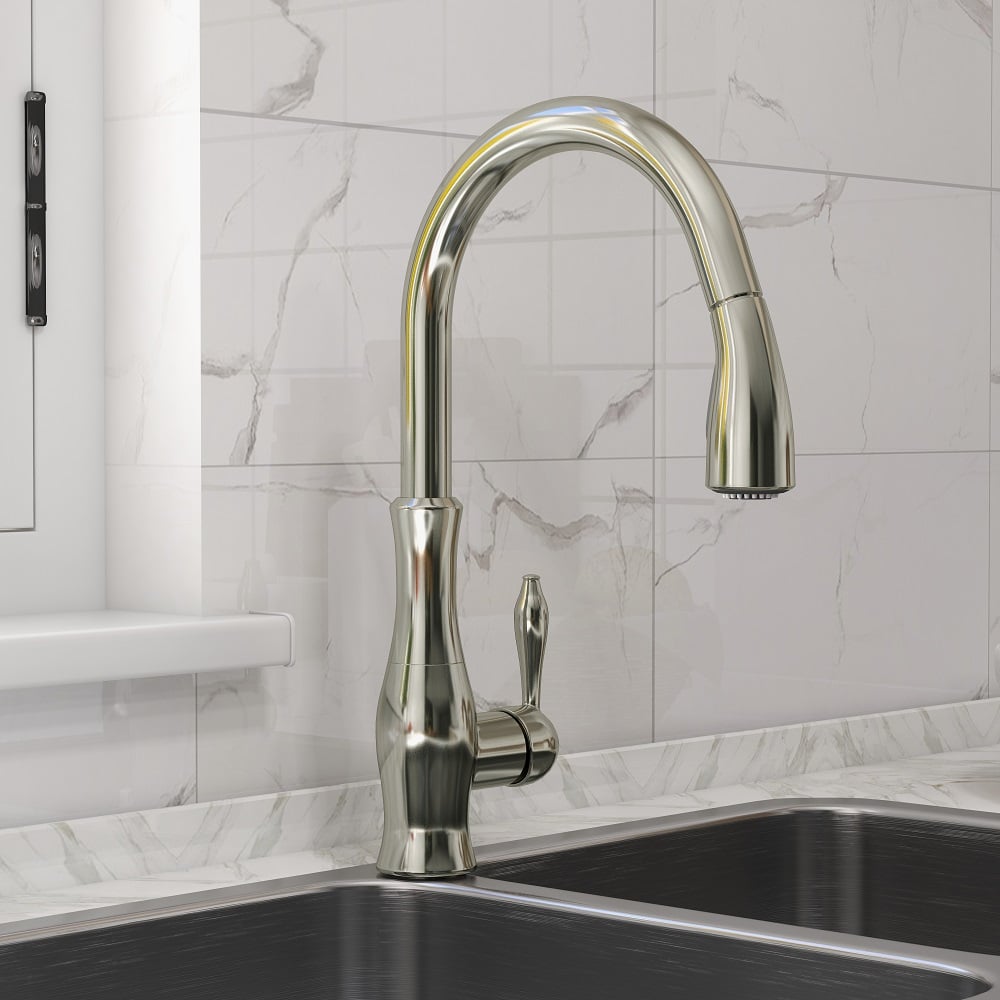 Questions et Réponses pour Robinet de Cuisine à Col de Cygne Tracier avec Pulvérisation Coulissante