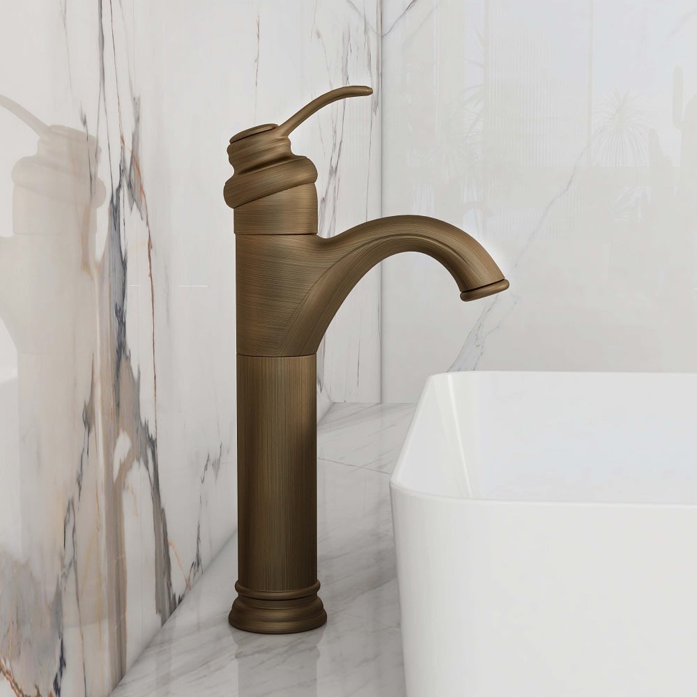 Domande e risposte per Rubinetto per lavabo monoforo Fusta Classic con maniglia singola per bagno in ottone massiccio