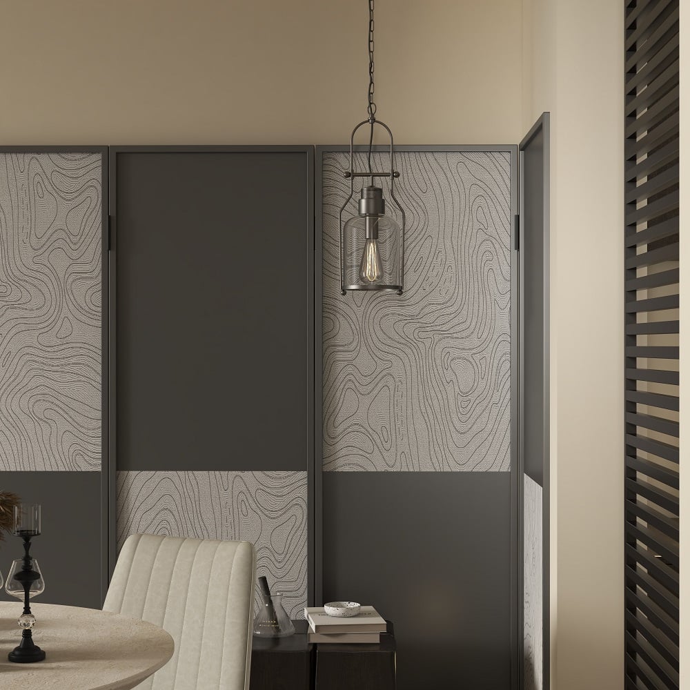 Questions and Answers for Inejar Industrial 1-Light Rust Metal Glass Lantern Pendant Light