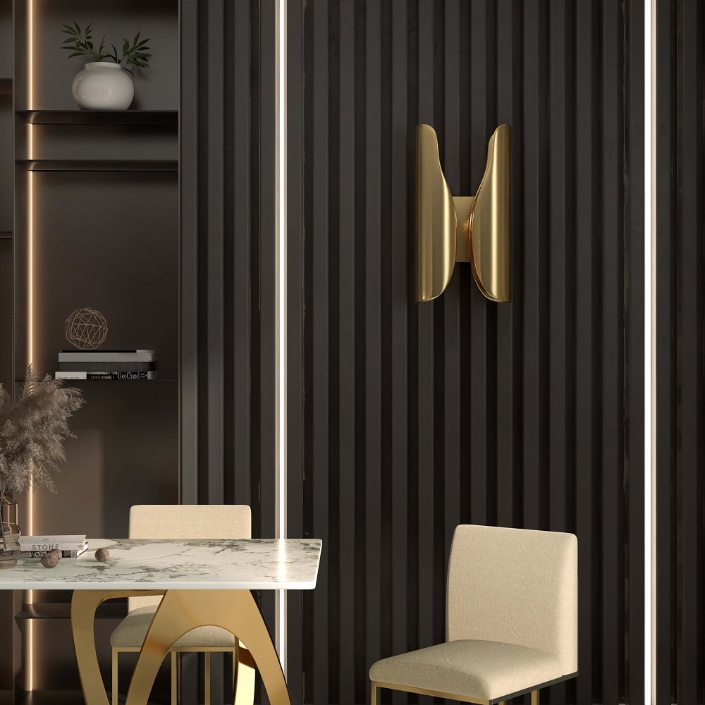 Hodnocení zákazníků pro položku Moderní 2-lehké mosazné dekorativní nástěnné svítidlo