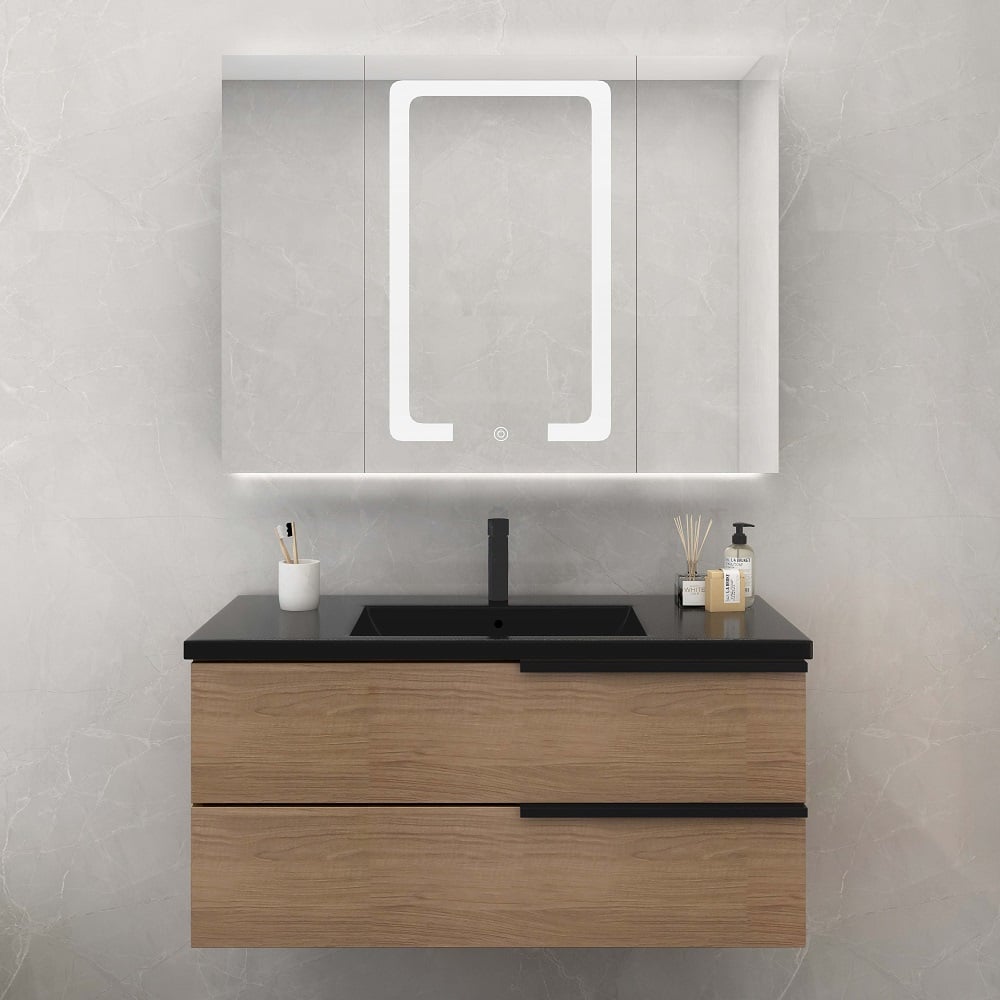 Customer Reviews for 32" Modern Wall-mounted LED Lighted Bathroom Medicine Cabinet Vanity Mirror with Storage