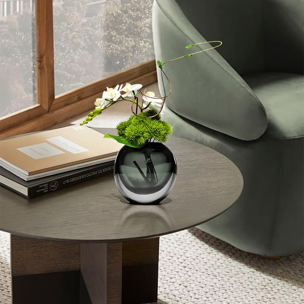 Customer Reviews for White Artificial Flower Arrangement in Vase Dining Table Centerpiece  Fake Flower Decor