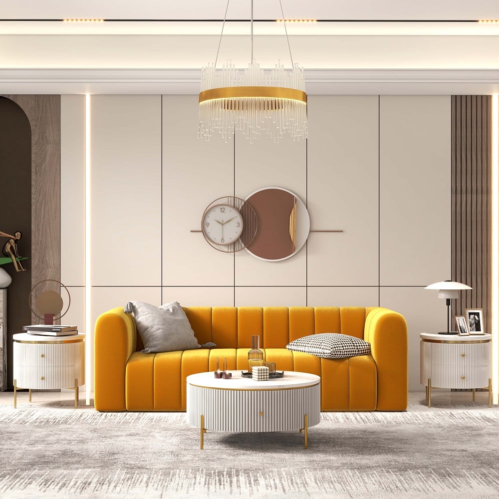 Reseñas de Clientes para Striaged Lámpara moderna de cristal con marco redondo en latón con cables ajustables