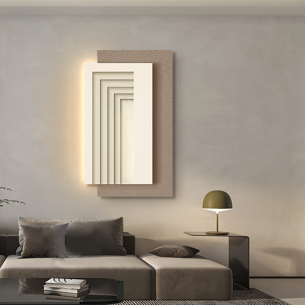 Customer Reviews for 31.5" LED Modern Rectangle Abstract Wall Art Decor Living Room Bedroom