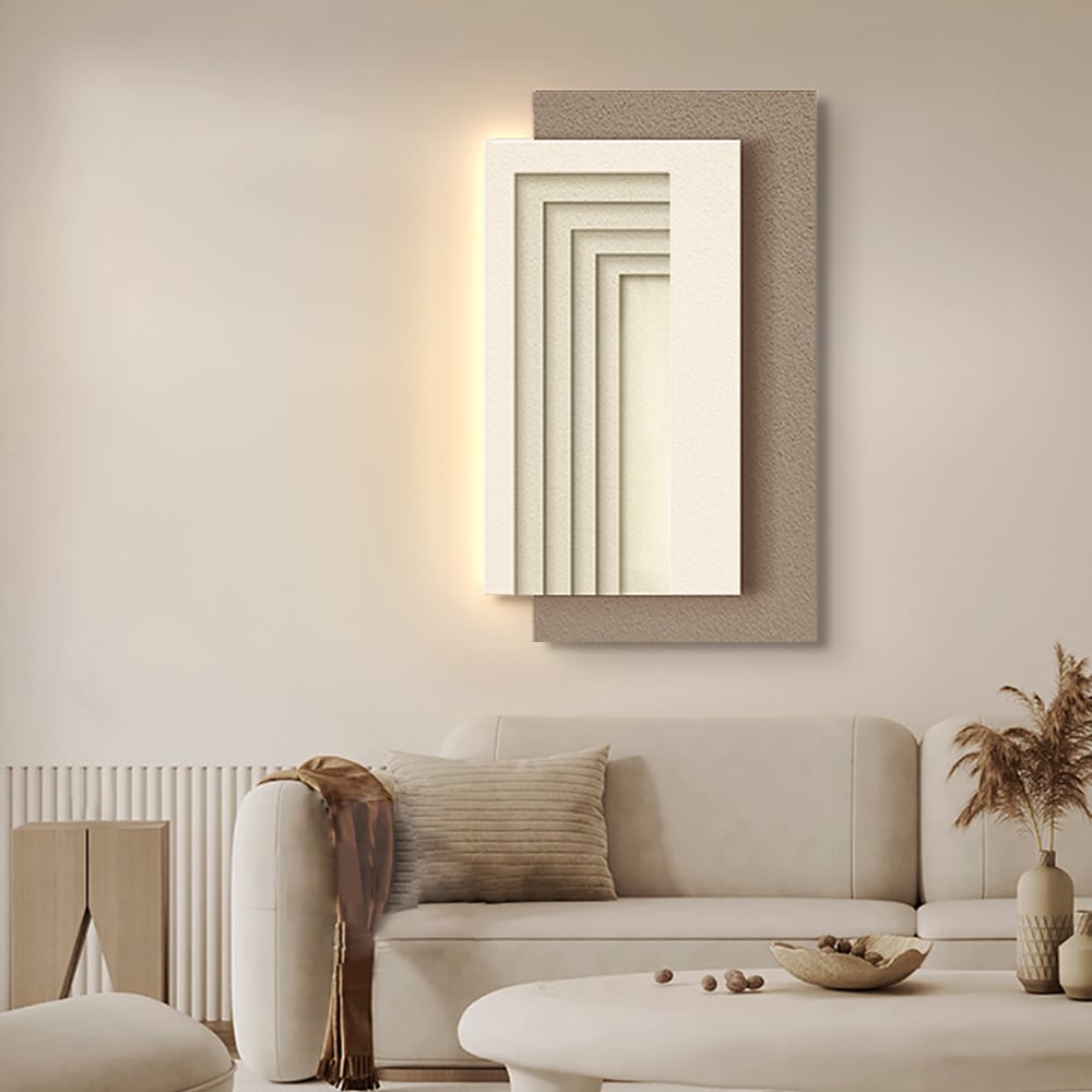 Customer Reviews for 31.5" LED Modern Rectangle Abstract Wall Art Decor Living Room Bedroom