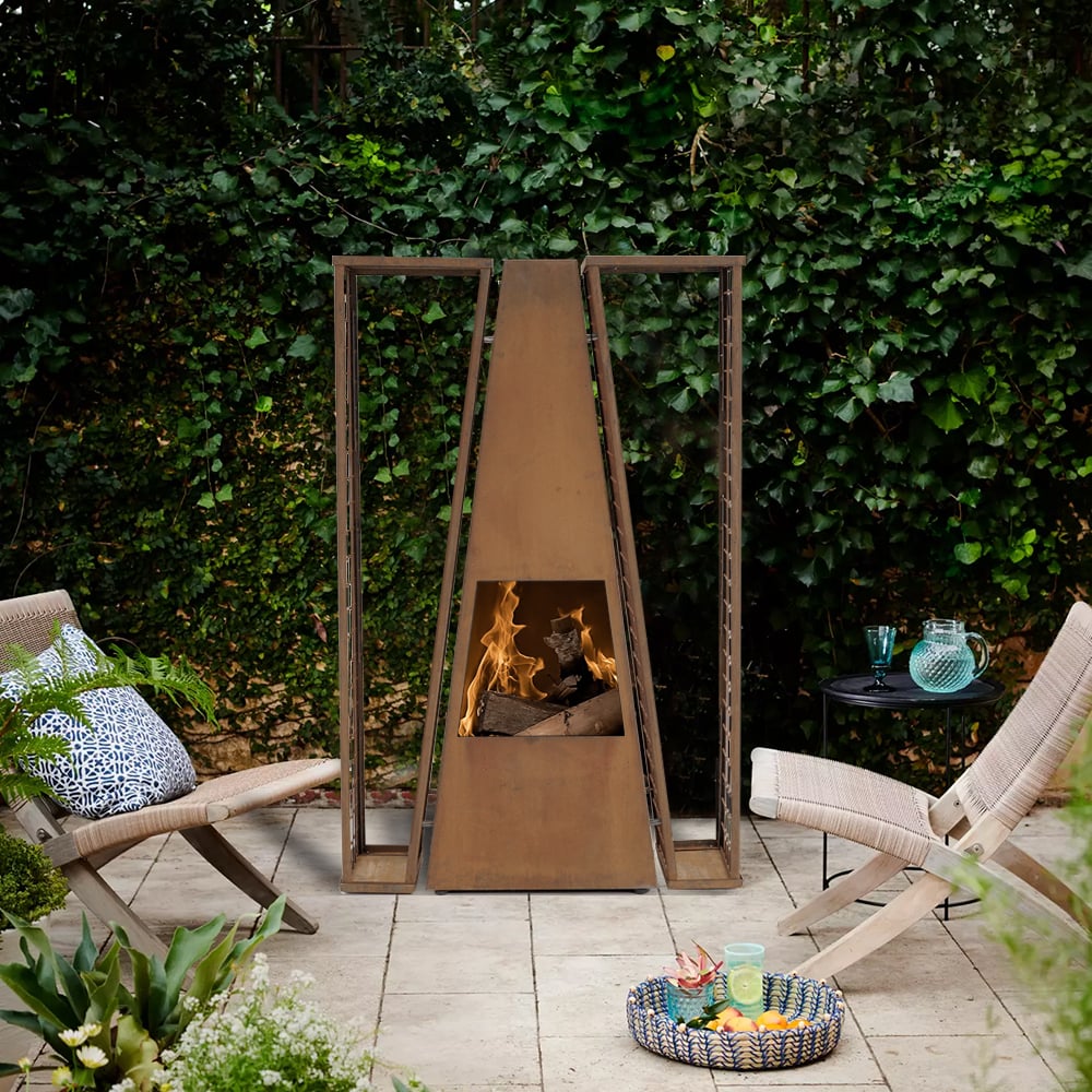 Questions and Answers for 1410mm Large Stainless Steel Outdoor Patio Wood Burning Fireplace With Log Holder