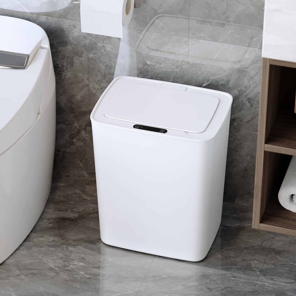 Otázky a odpovědi pro Bílý inteligentní bezdotykový senzor odpadkový koš s deodorizérem absorbujícím zápach