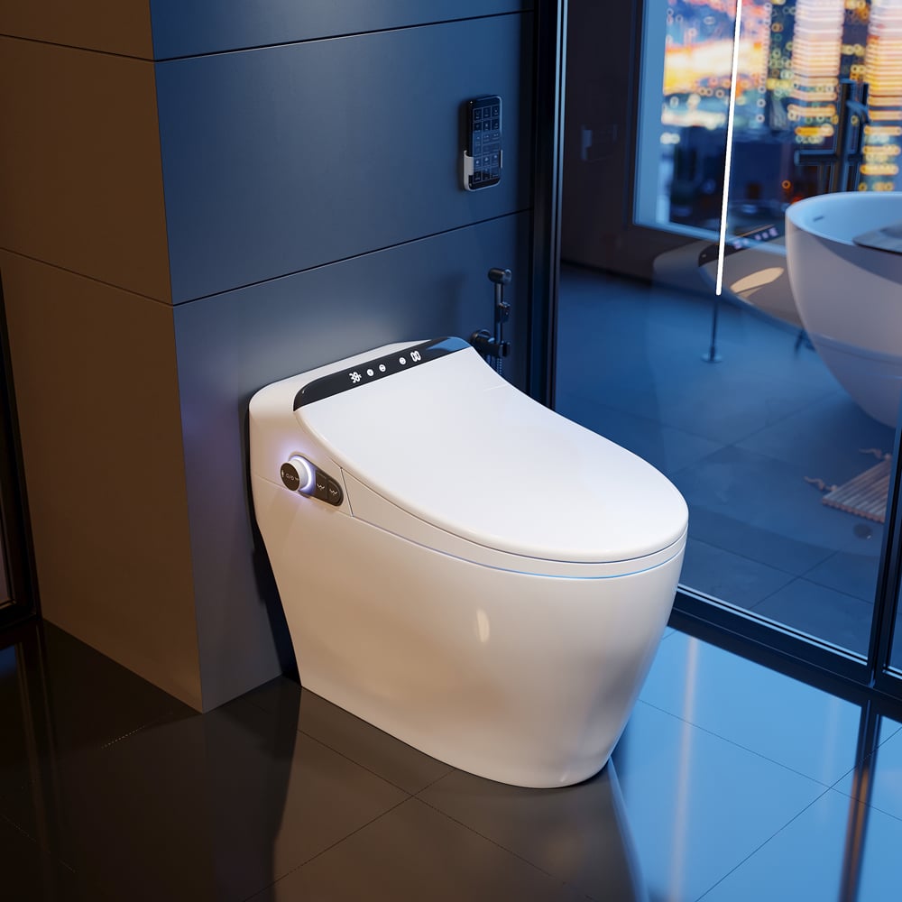 Customer Reviews for Hynova AX2 Smart Bidet Toilet with Heated Seat & Auto Open/Close Lid, White, 1.28 GPF