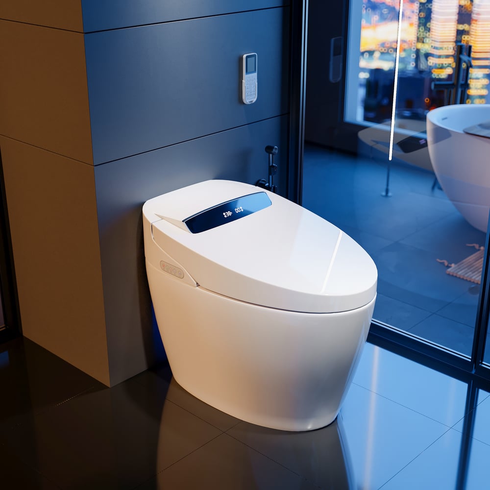 Questions and Answers for Hynova AX1 Smart Bidet Toilet with Auto Flush & Auto Open Lid, White, 4.8 L/flush
