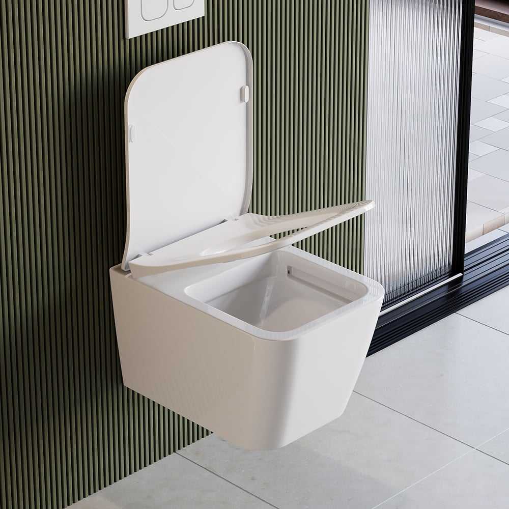 Questions and Answers for Wall Hung Toilet with In-Wall Tank and Carrier System Elongated 1.1/1.6 GPF Dual Flush in White