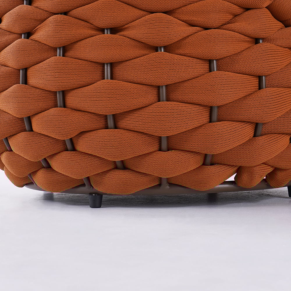 Otázky a odpovědi pro Venkovní sedací souprava Tatta pro 4 osoby s tkaným lanem s otočnou židlí