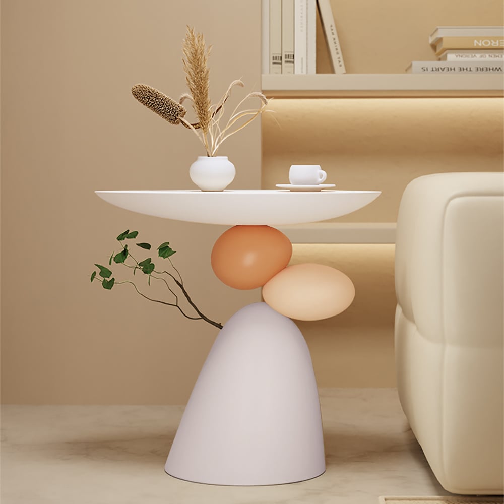 Customer Reviews for Abstract Plant Art Decor Resin Side Table