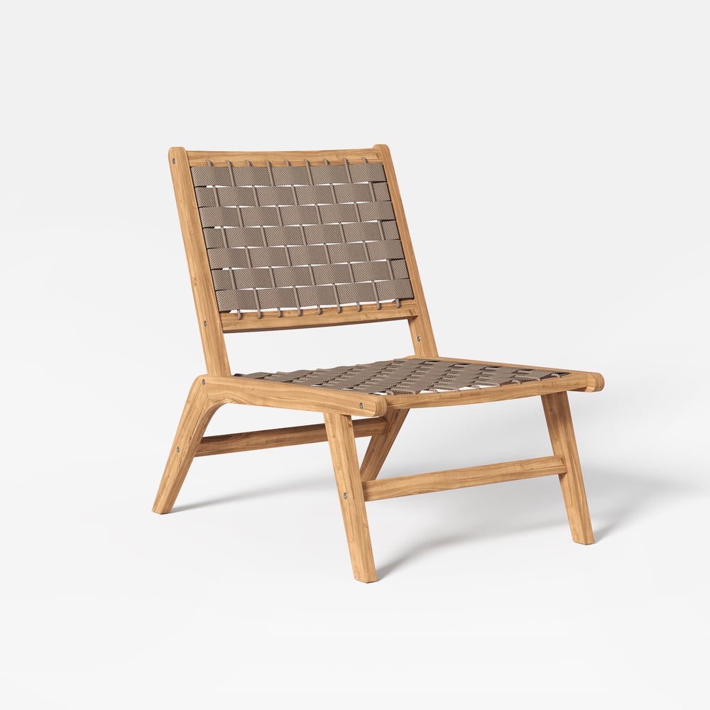 Customer Reviews for Natural Teak Wood Woven Outdoor Chair