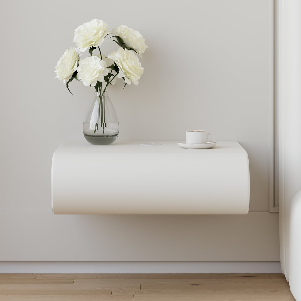 Customer Reviews for Humply Leather Floating Smart Nightstand with Drawer