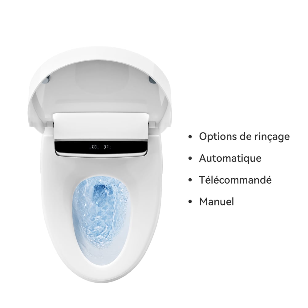 Avis Clients sur Toilette japonaise wc japonais automatique au Sol 4,85 L/flush