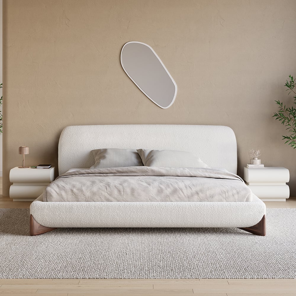 Questions and Answers for Humply Modern White Leather Smart Nightstand with Wireless Charger Drawers Set of 2