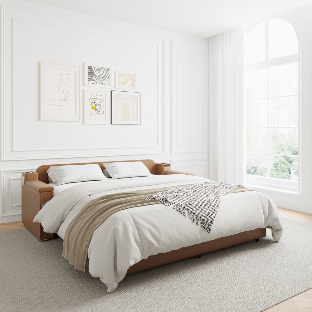 Avaliações de clientes sobre Sofá-cama com alto-falantes Bluetooth