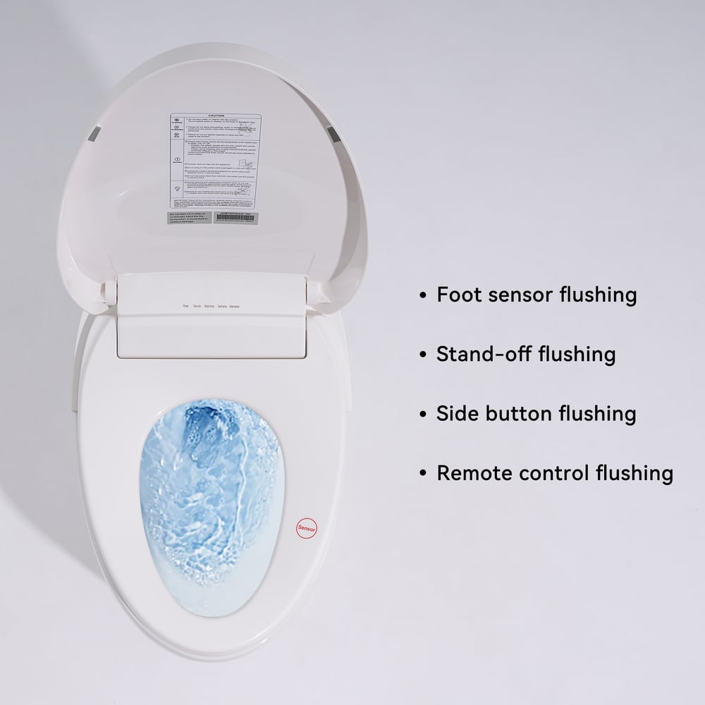 Customer Reviews for Automatic Flushing Smart Bidet Toilet with Multi-Function 1.32 GPF, CEC Registered