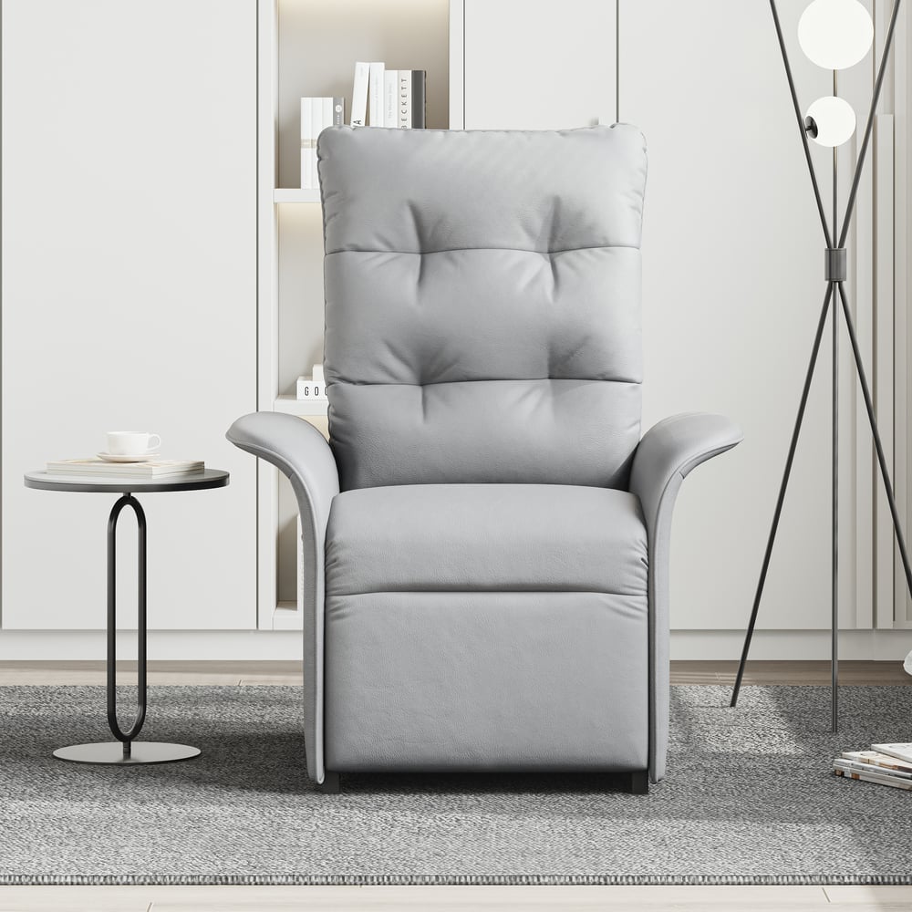 Oceny klientów dla Skórzane krzesło Power Recliner Accent z boczną kieszenią