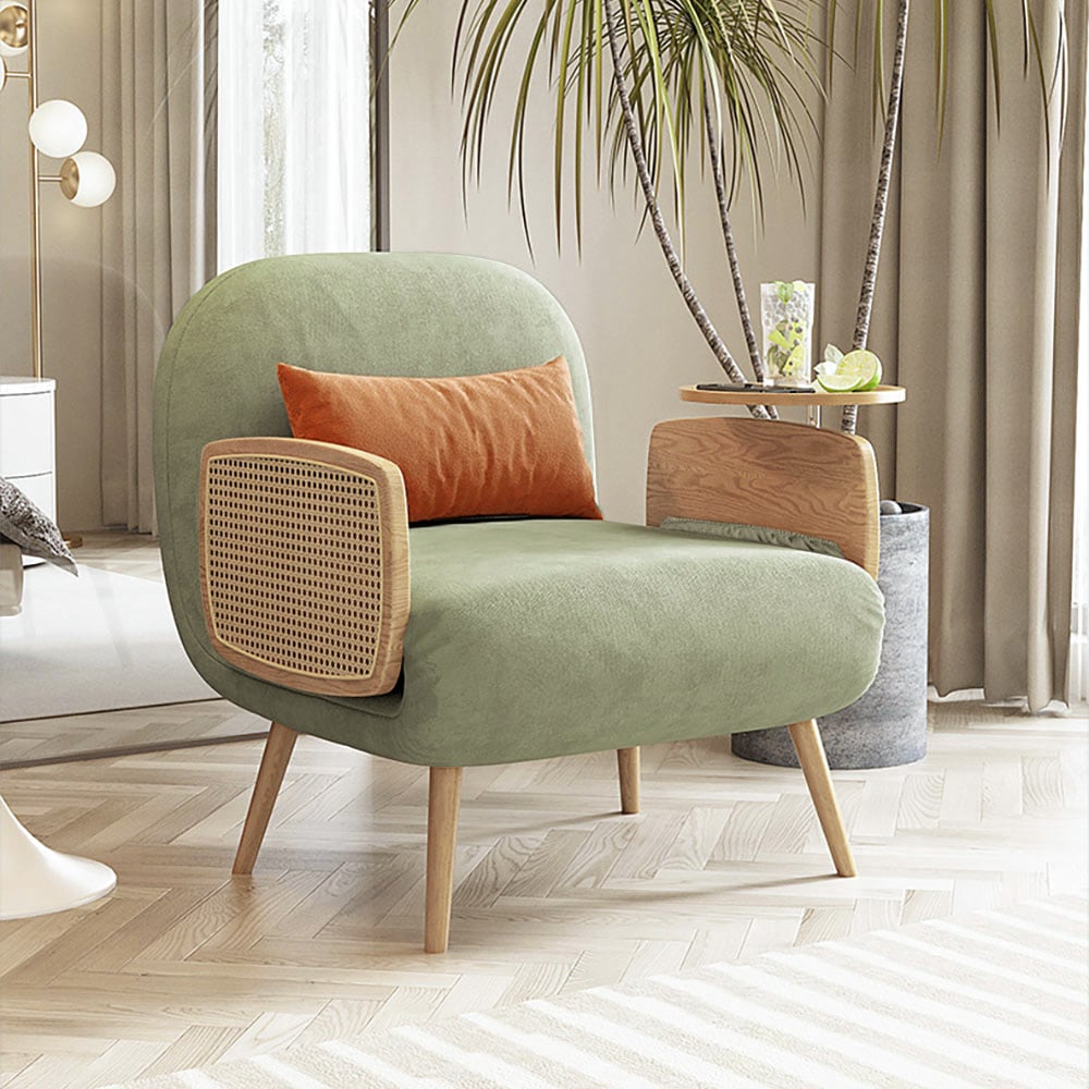 Questions et Réponses pour Lit de jour en rotin moderne du milieu du siècle, canapé-lit simple, chaise longue convertible