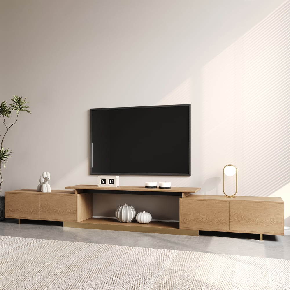 Questions and Answers for Mordelle TV cabinet extendable from 160 cm to 240 cm in natural color