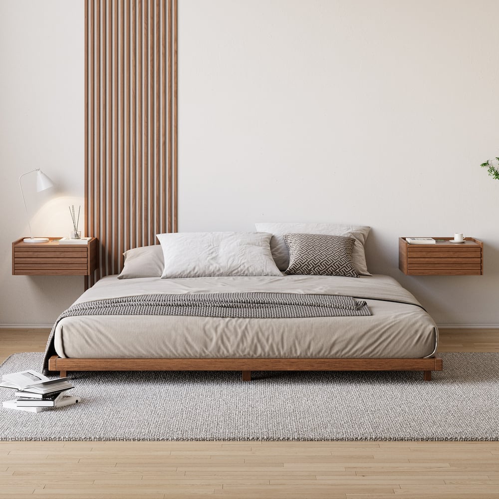 Customer Reviews for Japanese Style Walnut 180cm*200cm Floor Bed