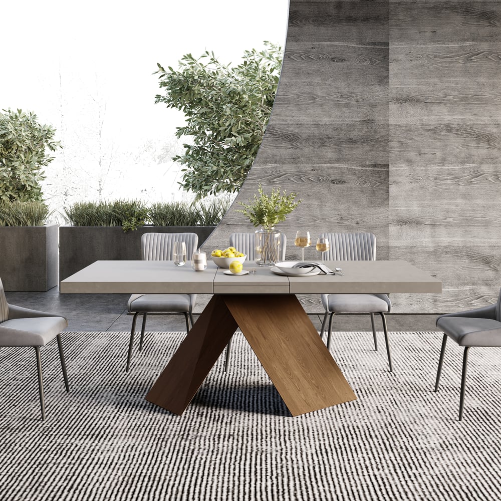 Kundenbewertungen für 1600 mm — 2000 mm Farmhouse, ausziehbarer Esstisch aus Holz, für 6-8 Personen