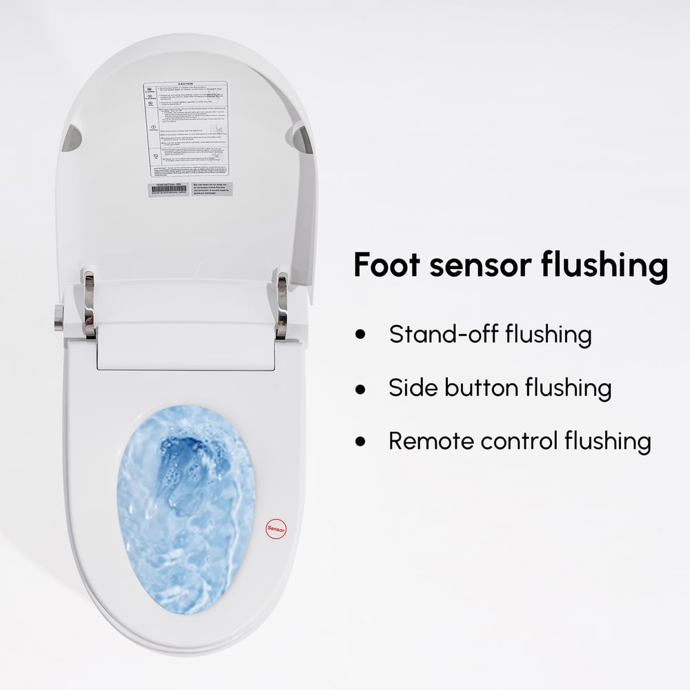 Questions and Answers for Hynova AX4 Smart Bidet Toilet with Foot Sensor Flushing 1.32 GPF