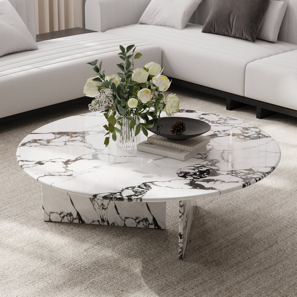 Hodnocení zákazníků pro položku 39" kulatý mramorový konferenční stolek