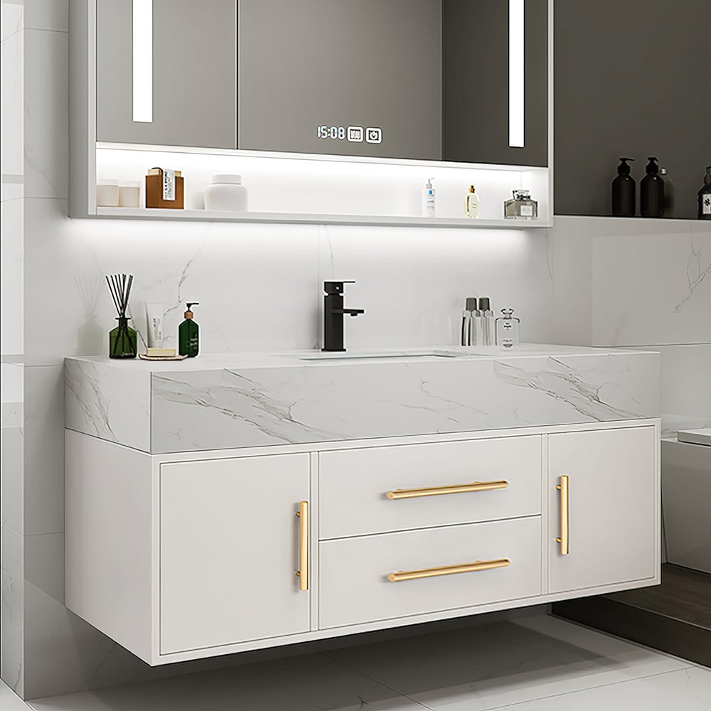 Hodnocení zákazníků pro položku 1000mm moderní plovoucí koupelnové umyvadlo v bílé barvě s umyvadlem