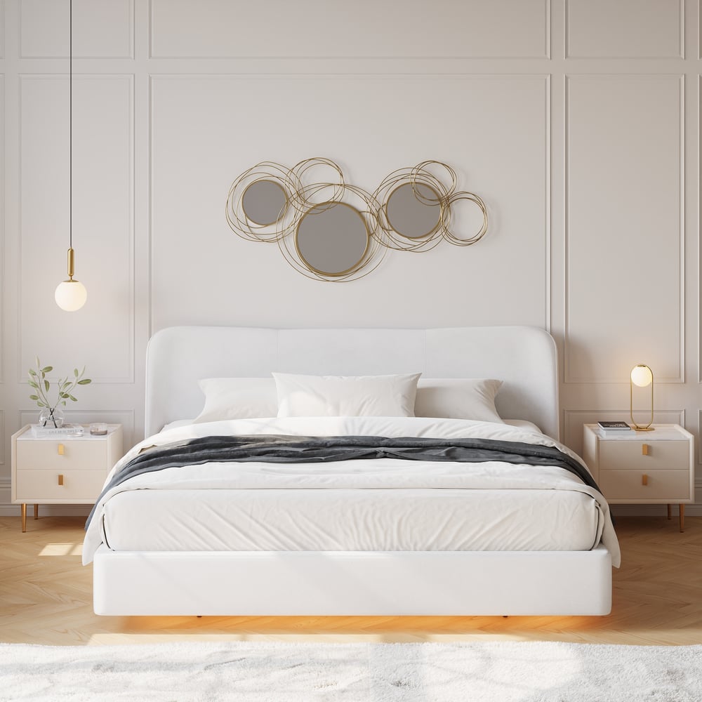 Questions and Answers for Sintered Stone Top 2-Drawer Leather Bedside Table