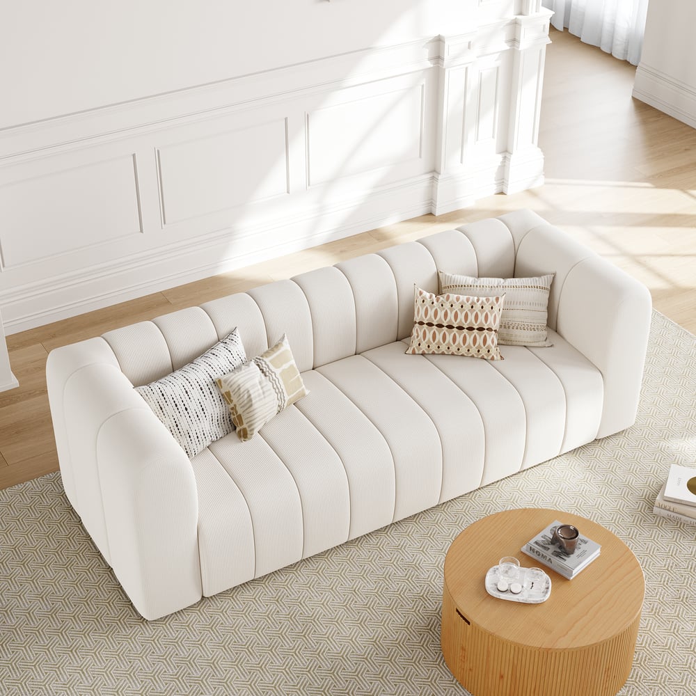 Otázky a odpovědi pro 87,8 „moderní manšestrová čalouněná pohovka 3místná pohovka Luxusní pohovka rám z masivního dřeva