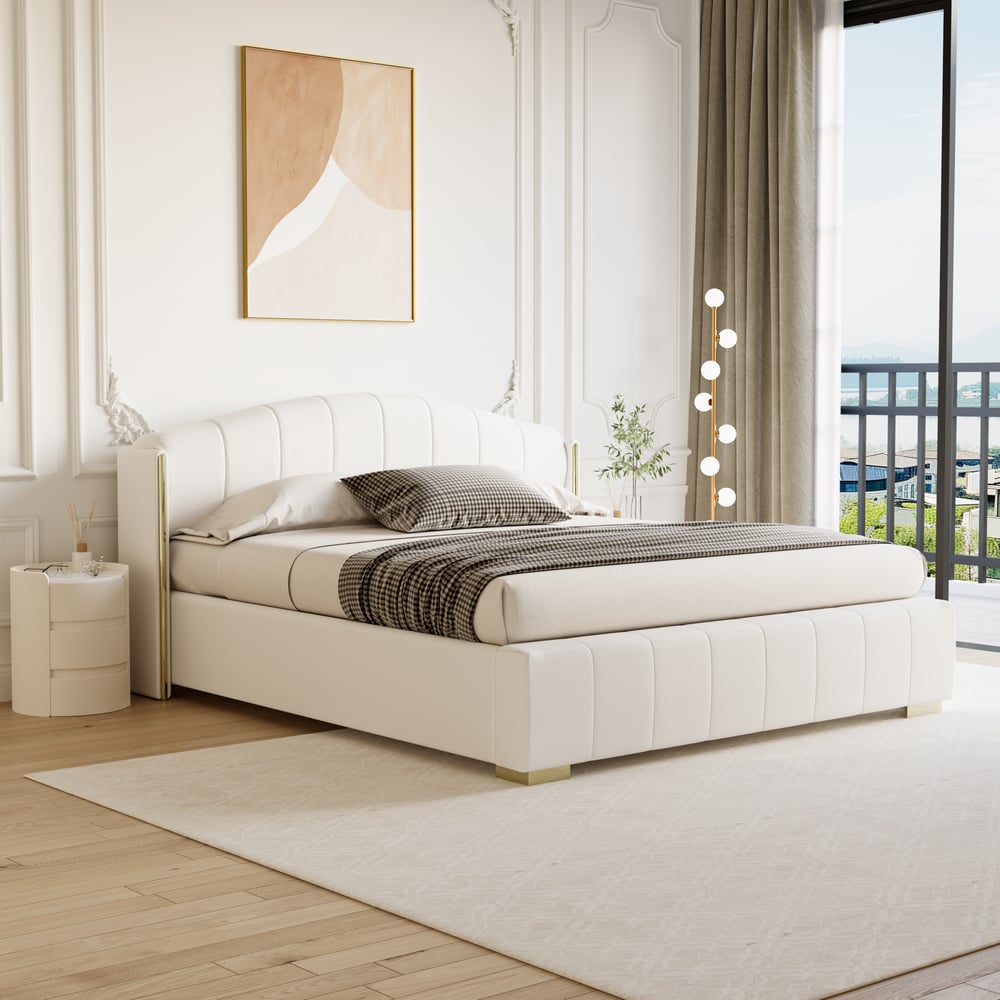 Customer Reviews for Modern white bedside tables with 3-drawer marble and leather