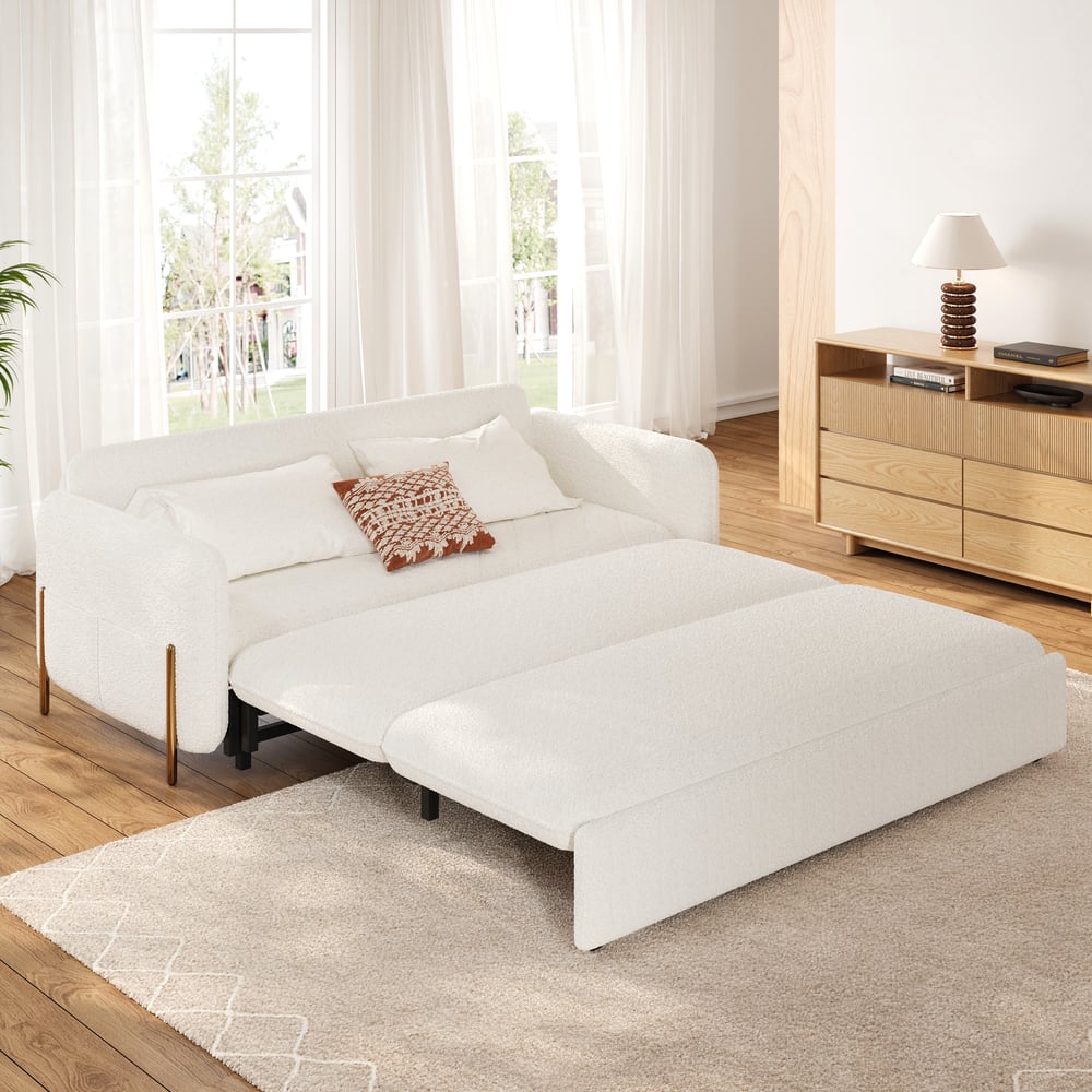 Questions and Answers for Cream Sofa Bed