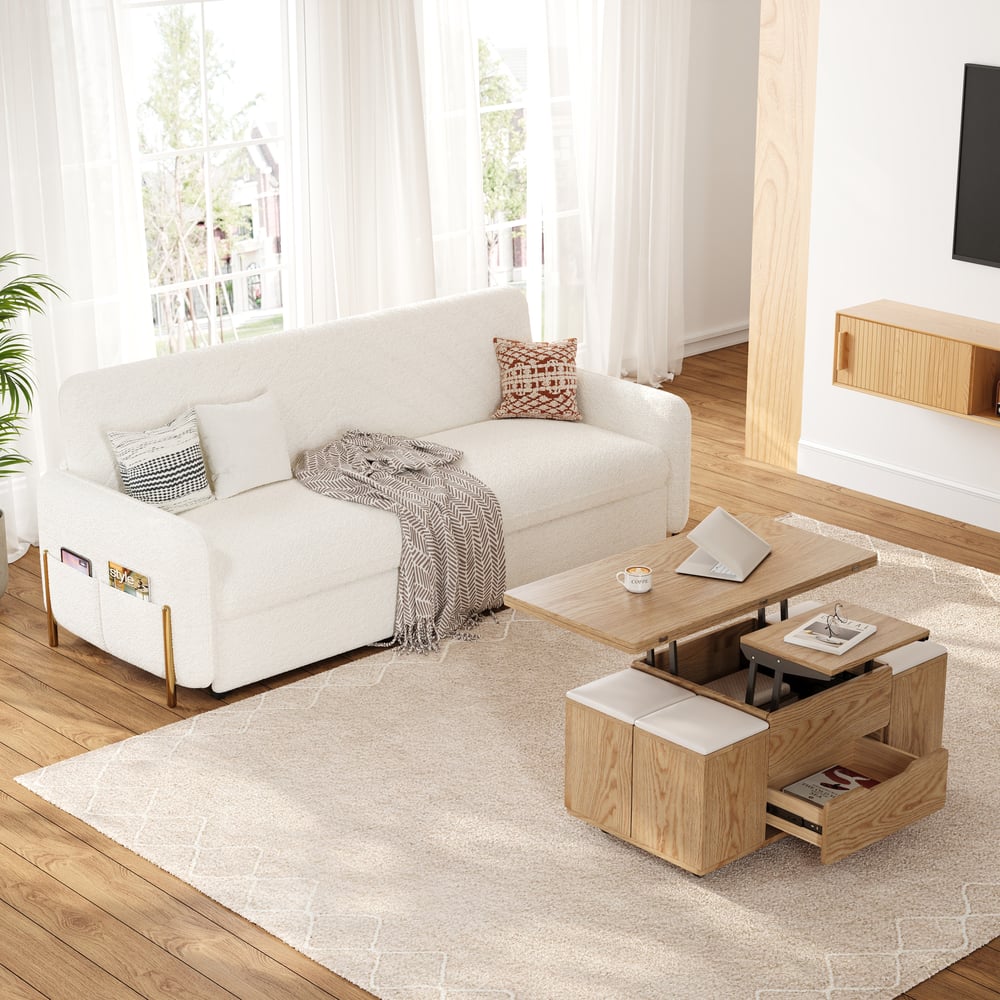 Questions and Answers for Cream Sofa Bed