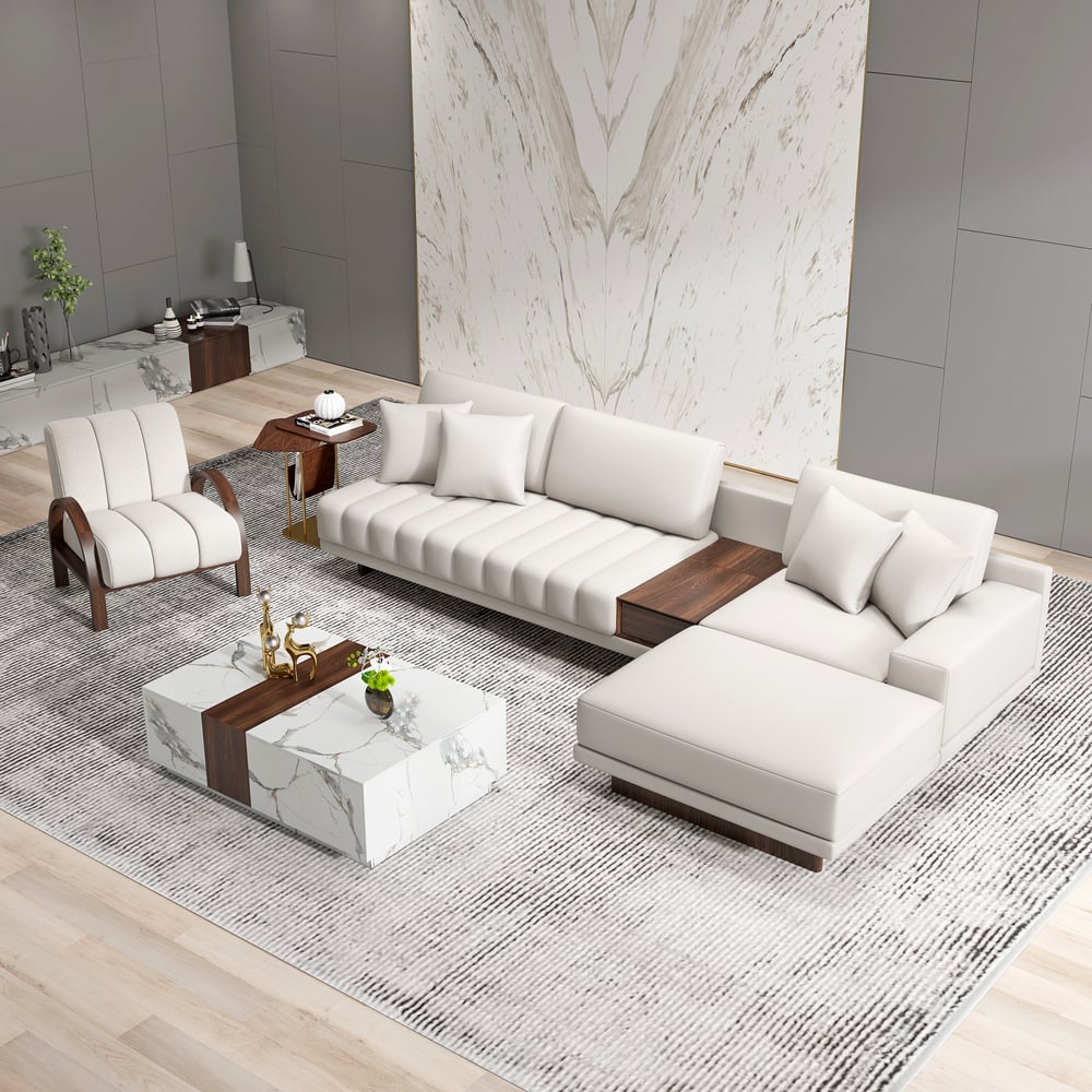 Homary Vewal Sectional Sofa - Thumbnail 3