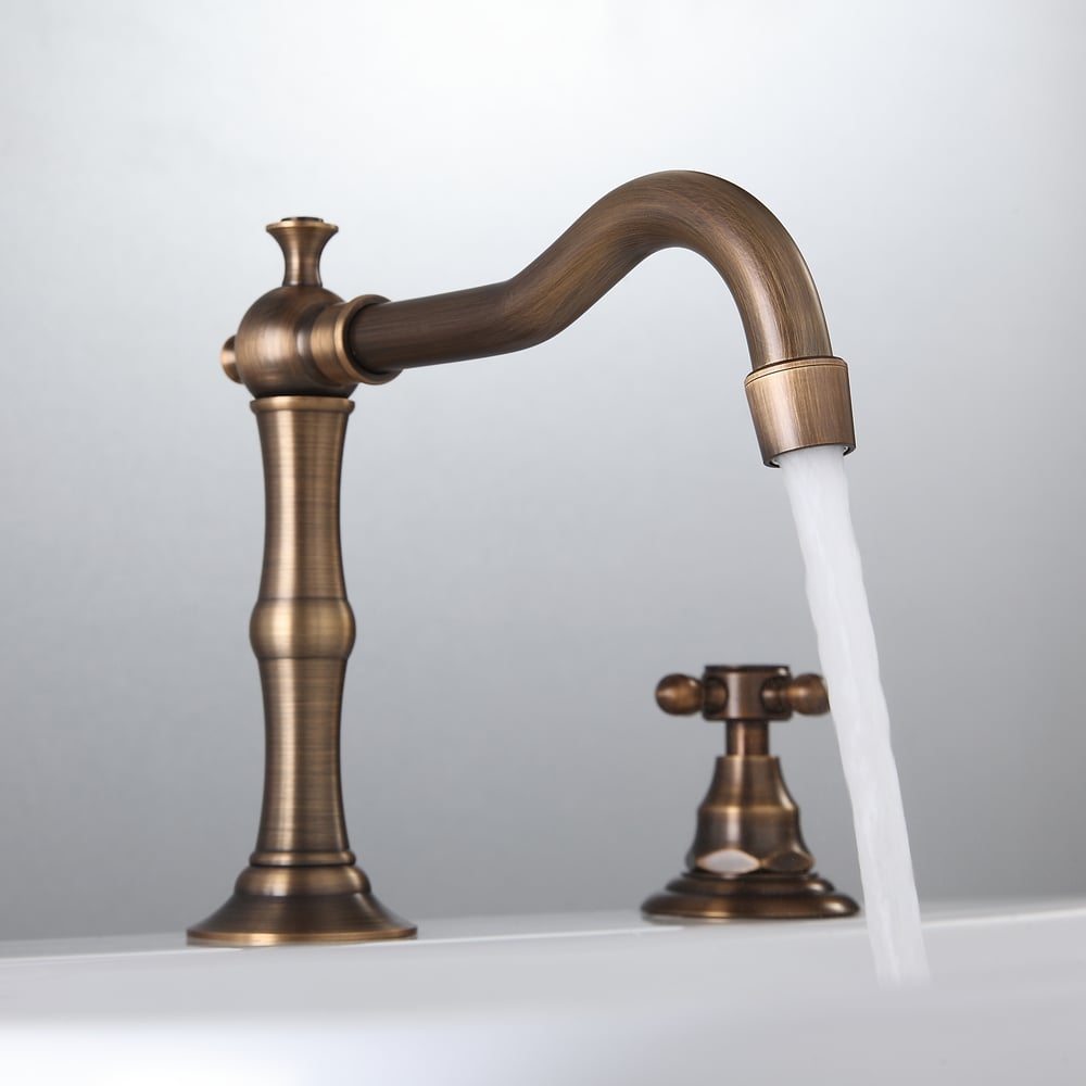 Customer Reviews for Chester Traditional Dual Handle Bathroom 3-Hole Basin Tap Victorian Spout