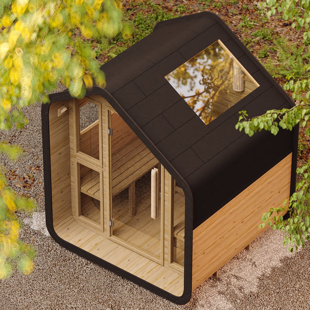 Customer Reviews for 4-Person Electric Outdoor Sauna with LED Lighting & Glass Door