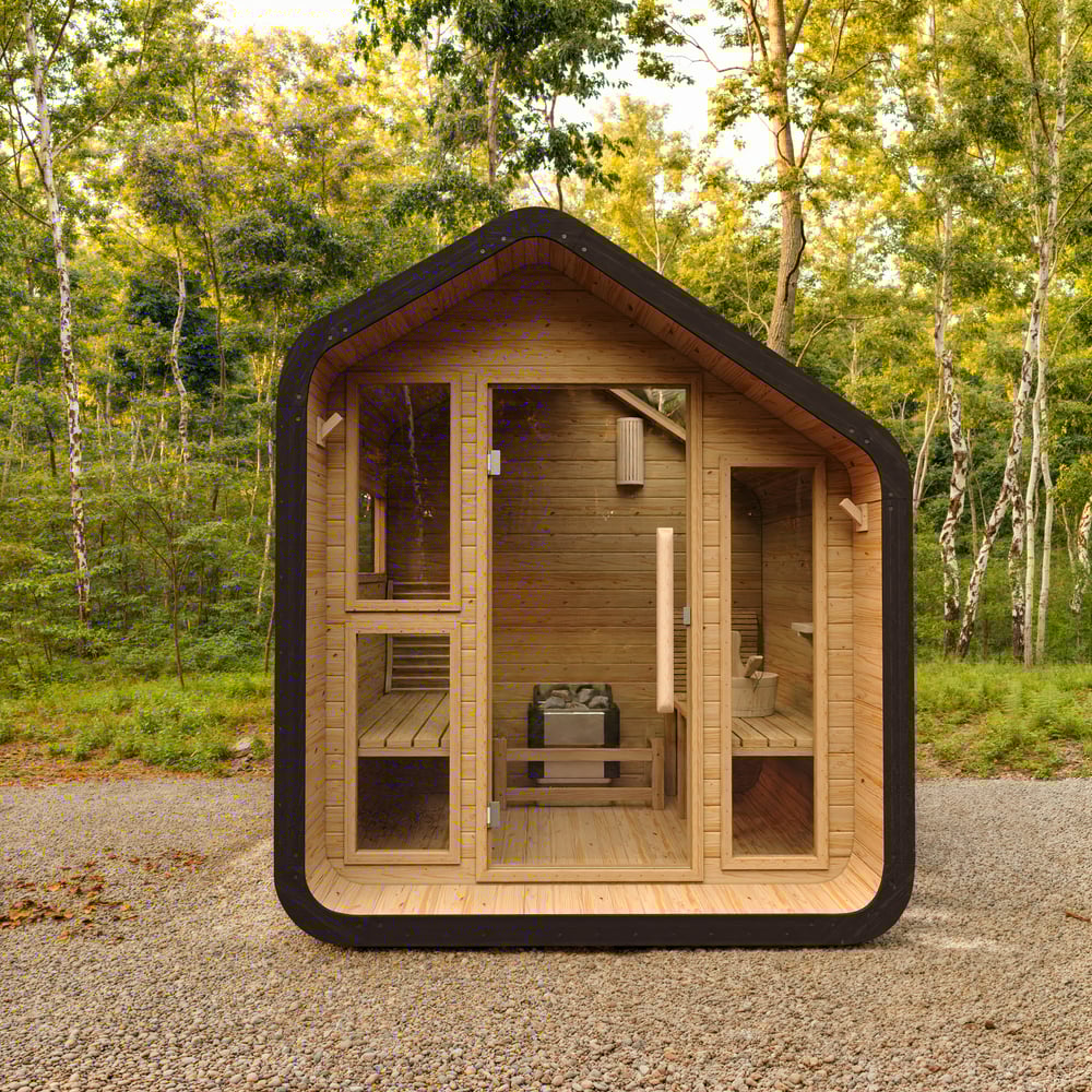 Customer Reviews for 4-Person Electric Outdoor Sauna with LED Lighting & Glass Door