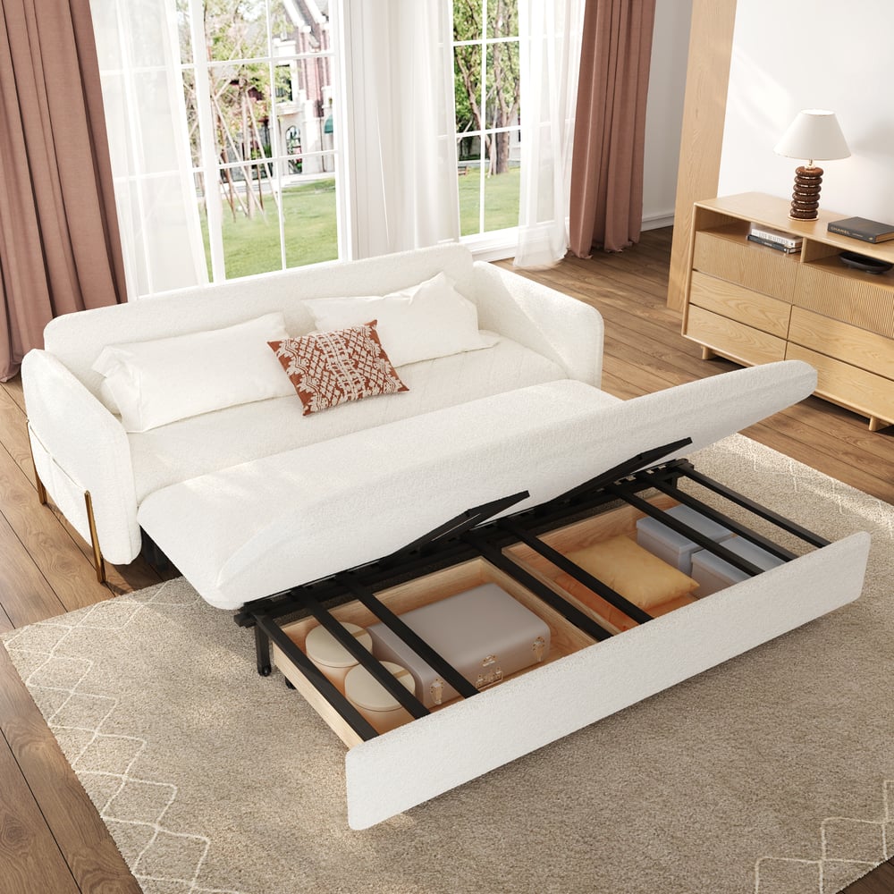 Questions and Answers for Cream Sofa Bed