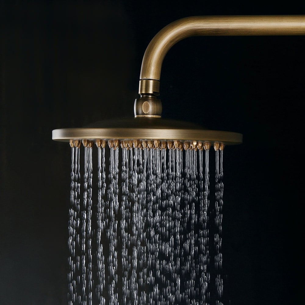 Questions et Réponses pour Set de Douche en Laiton Antique Exposé Classique en Laiton Massif