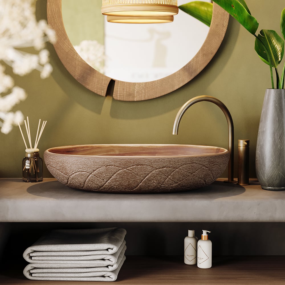 Questions and Answers for Retro Design Ceramic Oval Bathroom Sink
