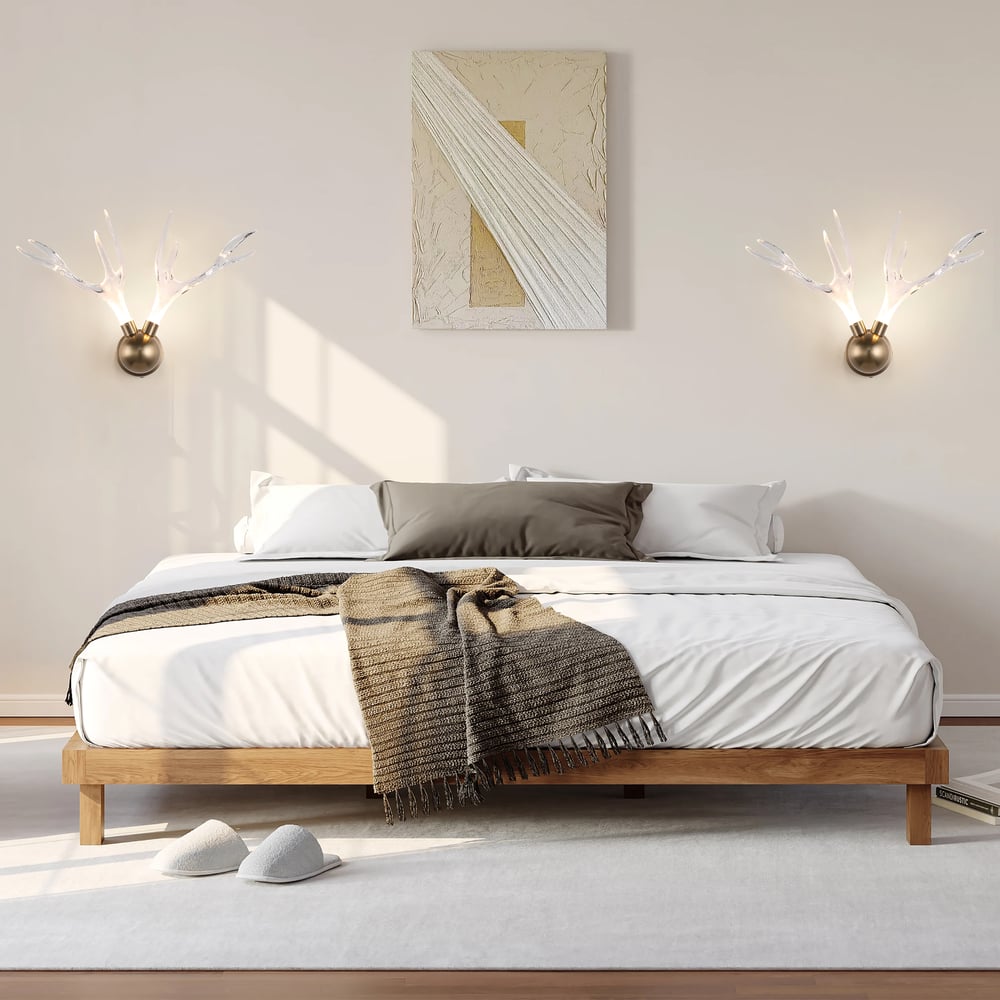 Hodnocení zákazníků pro položku Resin Deer Pareller Golden Art Deco LED nástěnné svítidlo