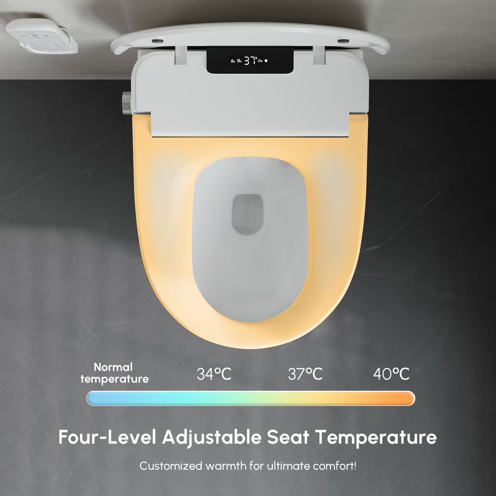 Kundenbewertungen für U-förmiger Intelligenter WC Sitz Mit Absenkautomatik