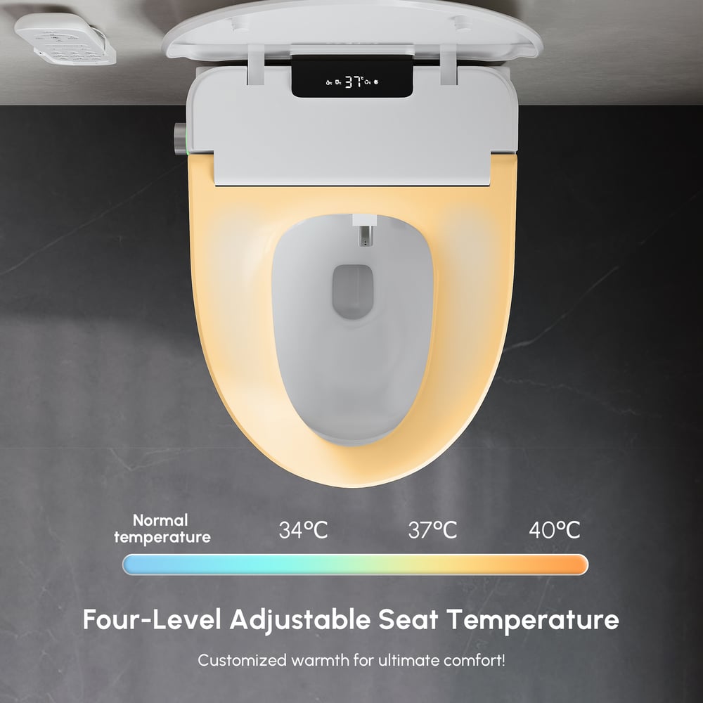 Avaliações de clientes sobre Tampa de vaso sanitário inteligente em forma de V