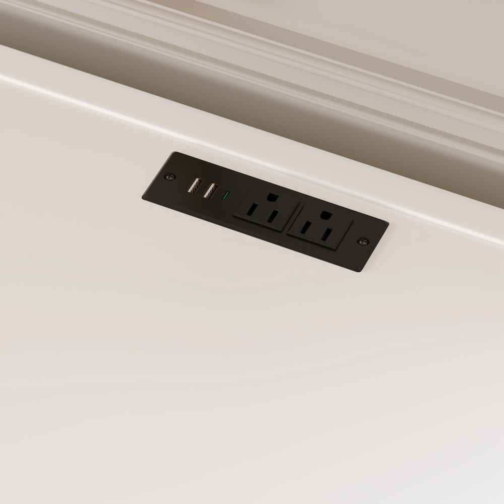 Stria White Fluted 6-Drawer Dresser & 2 Wide Nightstands Set Stria White Fluted 6-Drawer Dresser & 2 Wide Nightstands Set window image